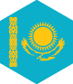 Kazachstán flag