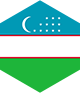 Uzbekistán flag